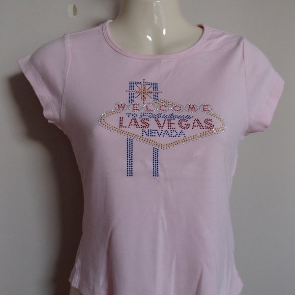 WELCOME TO THE FABULOUS LAS VEGAS NEVADA TEE SHIRT - Picture 2 of 2